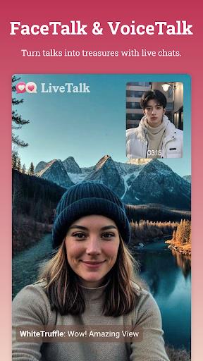 LiveTalk: Live Video Call Chat Zrzut ekranu 0