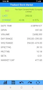 Thailand Stock Market, Stocks ภาพหน้าจอ 3