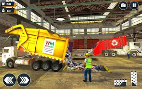 Real Garbage Truck Simulator Ekran Görüntüsü 3