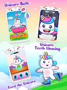 Baby Unicorn Phone For Kids Captura de pantalla 3