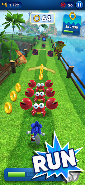 Schermata Sonic Dash - Endless Running Mod 0