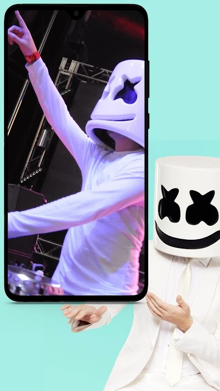 Marshmello Wallpaper Tangkapan skrin 3