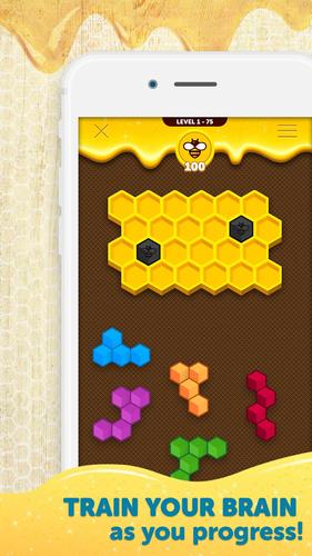 Hexa Buzzle Capture d'écran 3