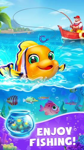 Solitaire: Fishing Go! Ảnh chụp màn hình 2