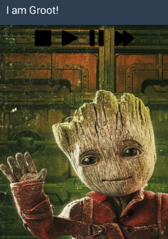I am Groot Button Zrzut ekranu 2