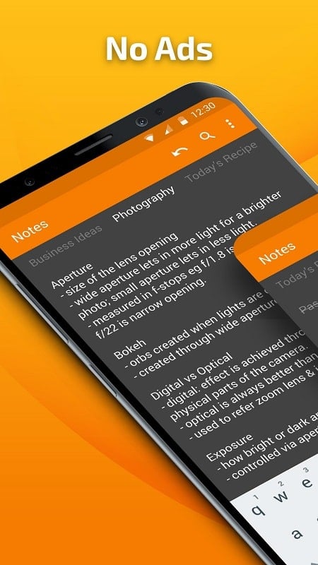 Schermata Simple Notes Pro 0