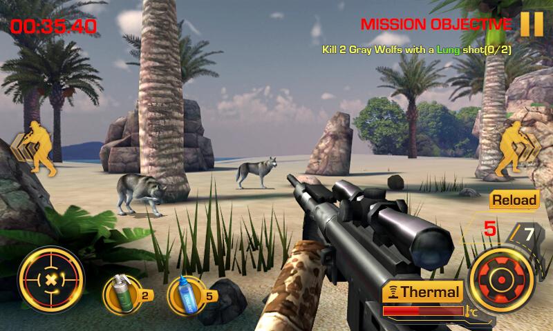 Wild Hunter 3D Mod Schermafbeelding 1