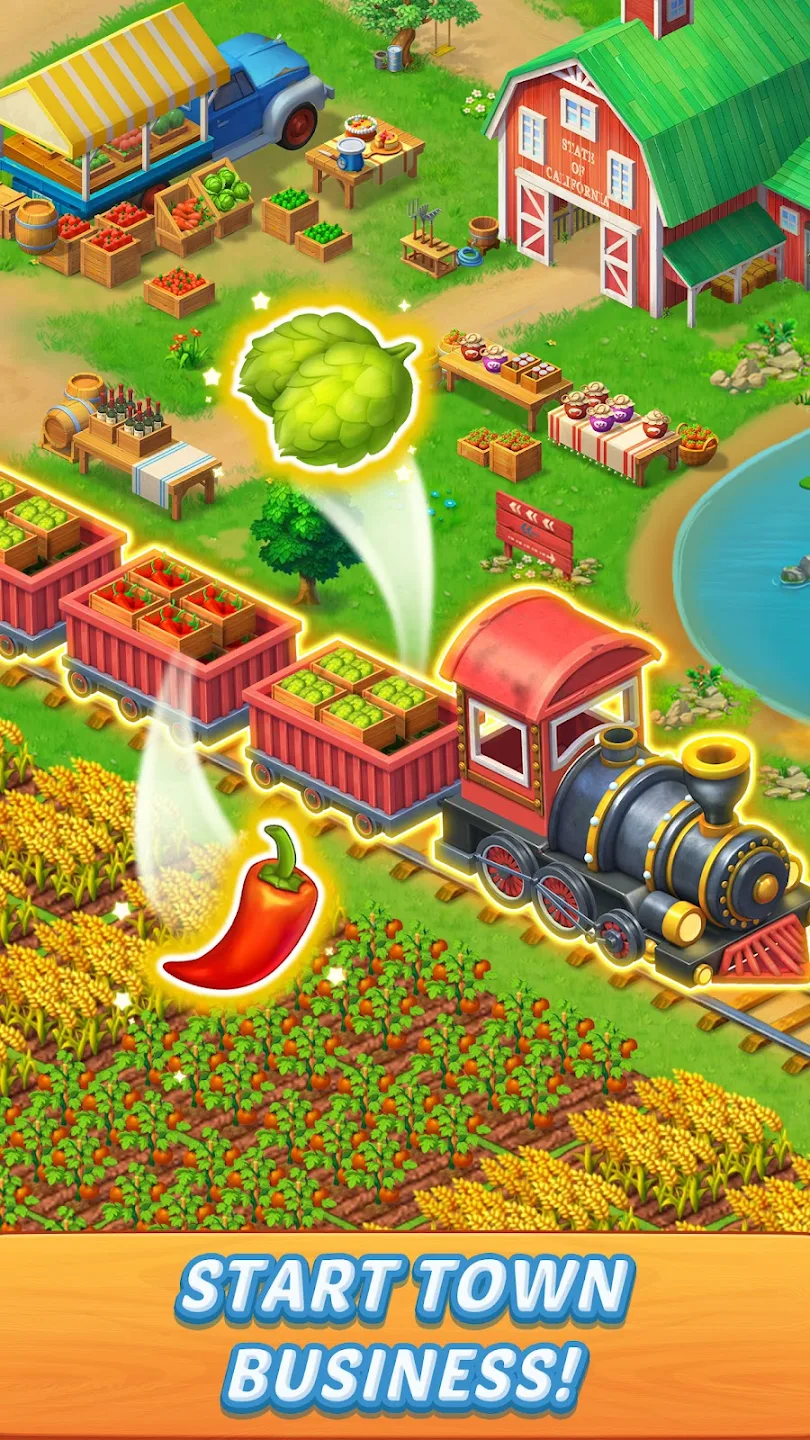 Solitaire Farm Adventure Games Screenshot 2