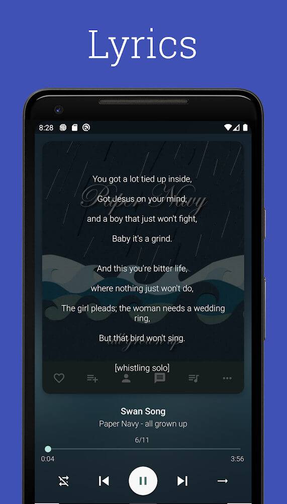 Pixel+ – Music Player Tangkapan skrin 3