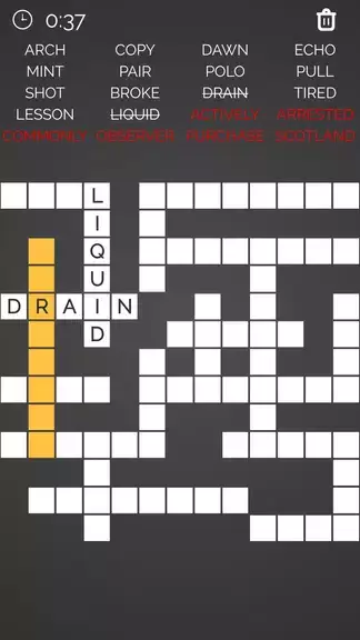 Crossword : Word Fill Captura de pantalla 3