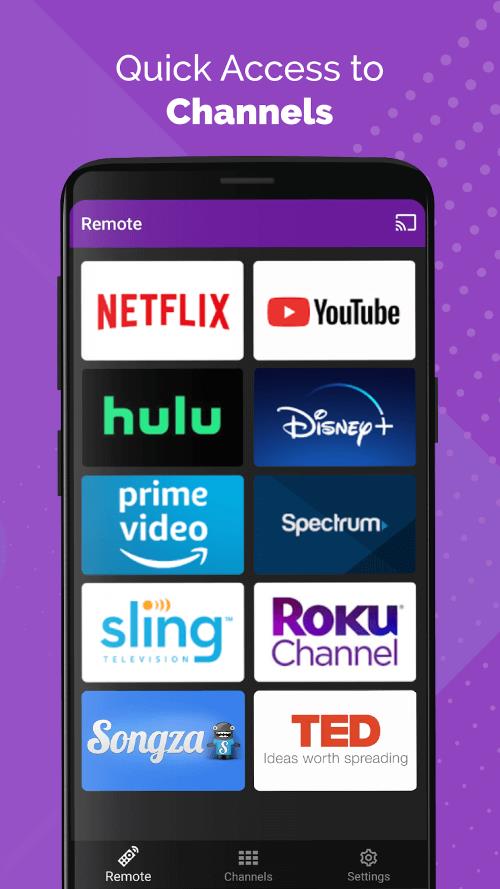 Schermata Remote Control for Roku TV 1