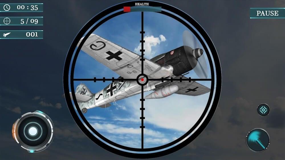 Fighter Jet: Airplane shooting Capture d'écran 2