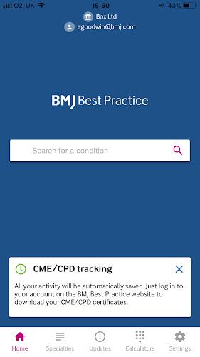 BMJ Best Practice Captura de pantalla 0