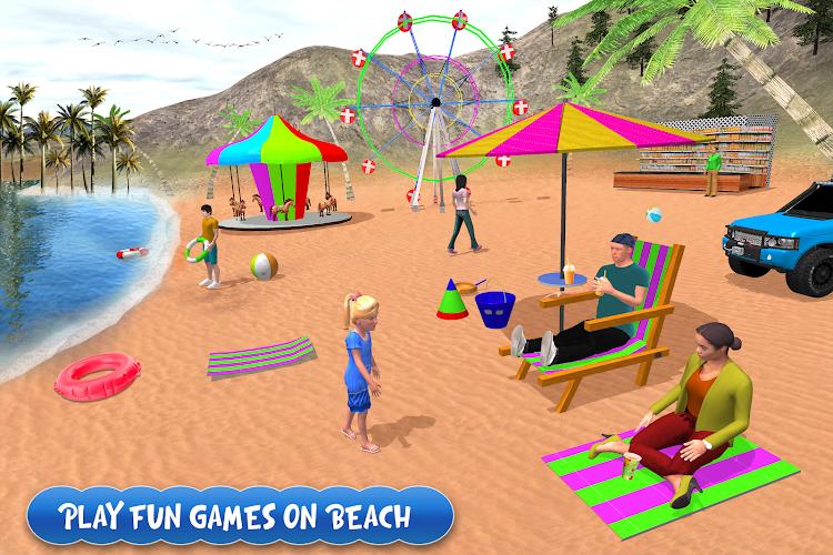 Virtual Family Summer Vacation Ekran Görüntüsü 0