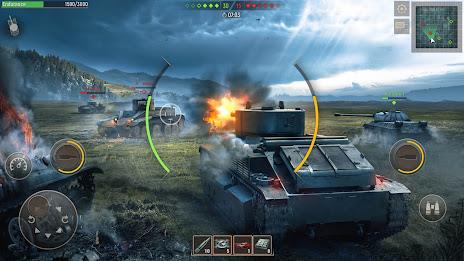 Battle Tanks: Panzer Spiele Captura de pantalla 1