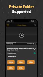 Private Video Downloader Zrzut ekranu 3