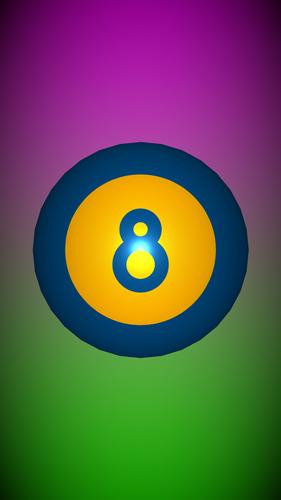 Magic 8 Ball Live Wallpaper 3D Screenshot 1