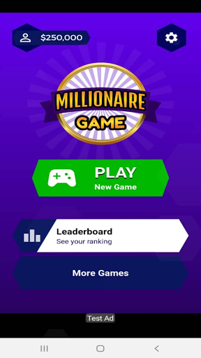 Schermata Millionaire Game - Trivia Quiz 2