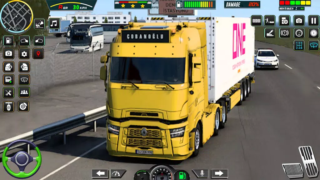 Real City Cargo Truck Driving Screenshot 2