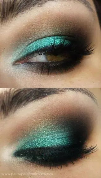 Eye Makeup Step By Step HD Скриншот 1