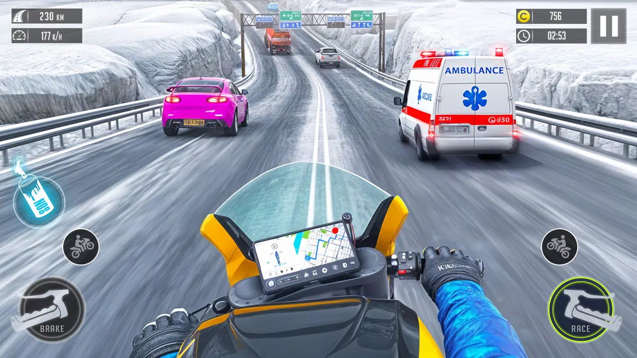 3d Bike Racing Bike Race Games Скриншот 2