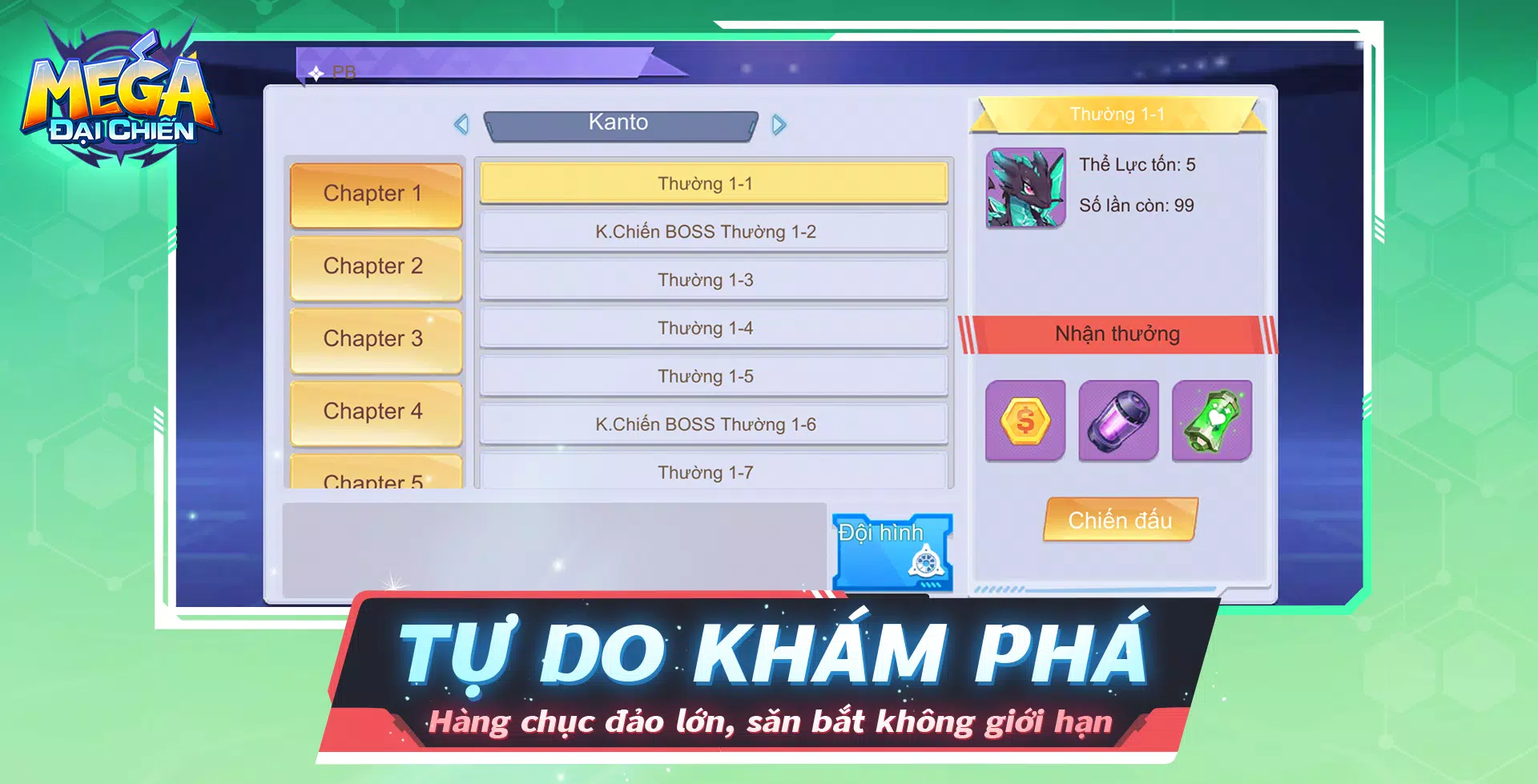 Kame Đại Chiến: Siêu Cấp Captura de tela 1