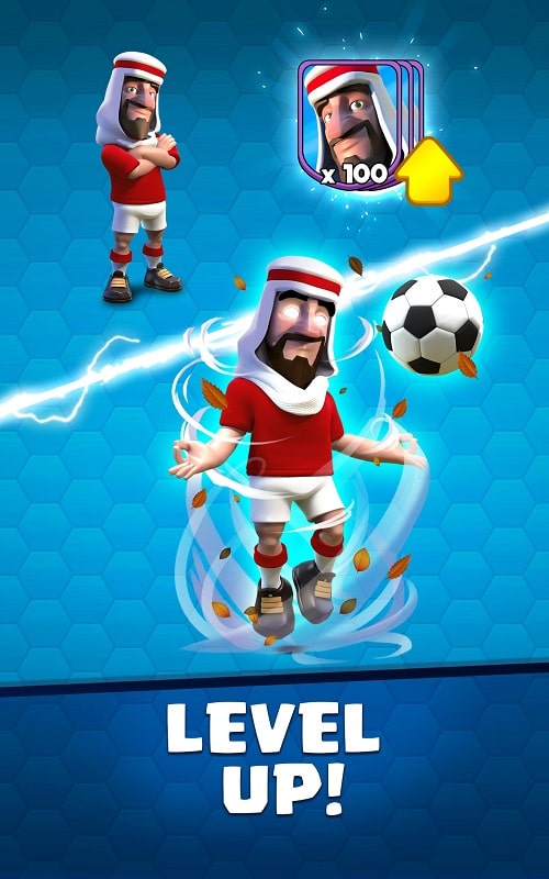 Soccer Royale: PvP Football ဖန်သားပြင်ဓာတ်ပုံ 1