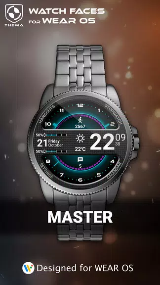 Master Watch Face Tangkapan skrin 0