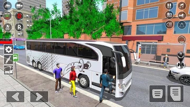 jogo de ônibus-jogo offline 3d Captura de tela 1