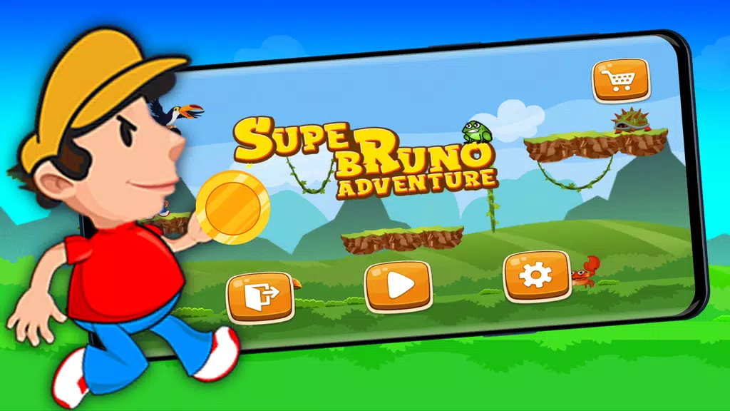 Super Bruno Adventures Tangkapan skrin 0