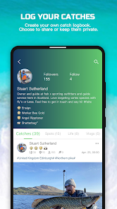 Rippton–Social  Fishing App, Fishing Map, Logbook Captura de tela 2