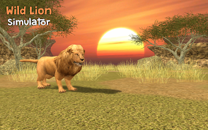 Wild Lion Simulator 3D ภาพหน้าจอ 0