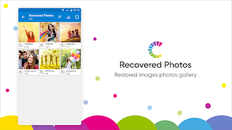 Photos Recovery-Restore Images Zrzut ekranu 3