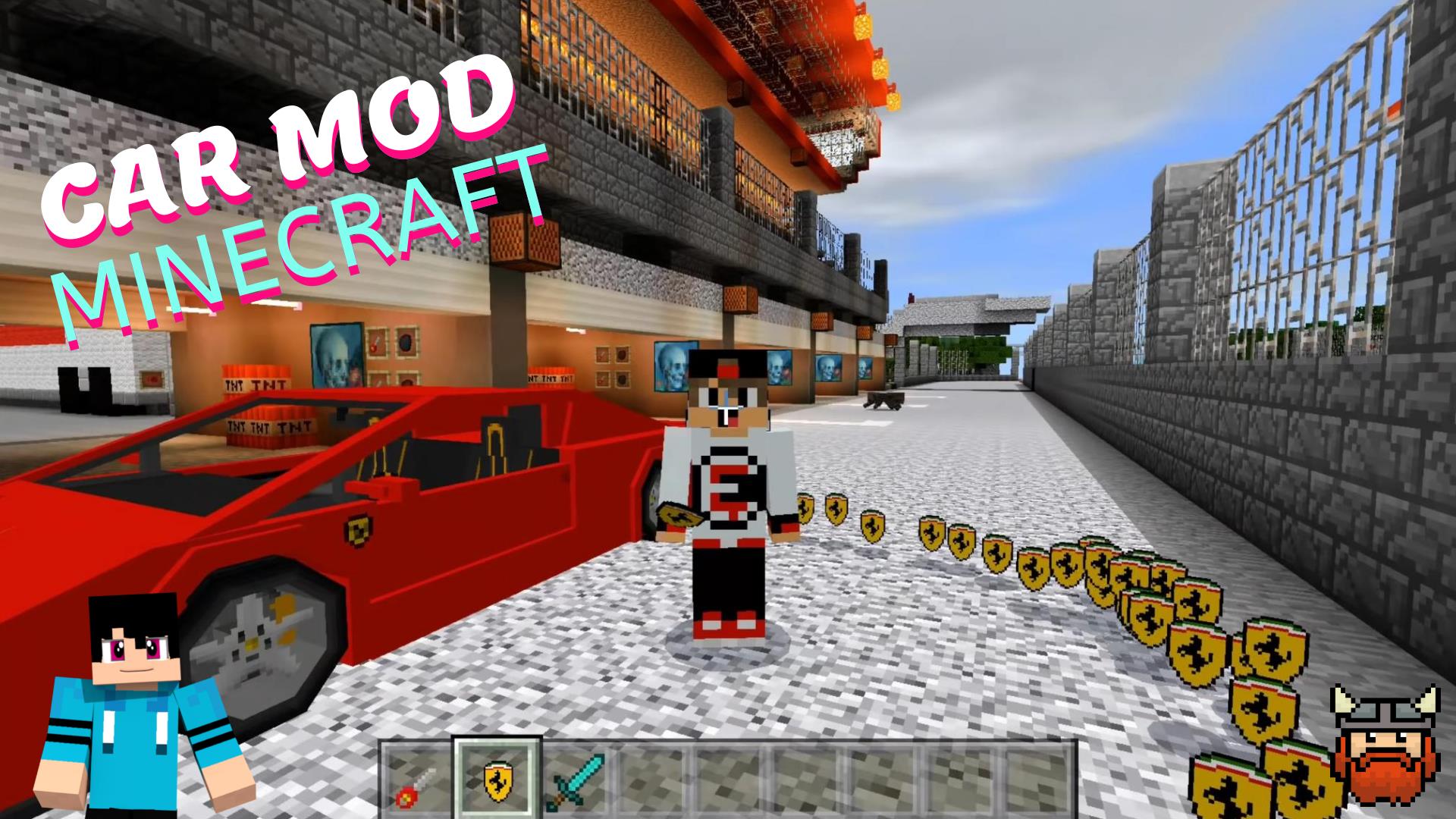 Cars Mod for Minecraft PE Capture d'écran 2