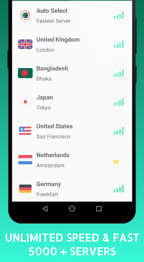 Schermata Bangladesh VPN - Proxy VPN 1