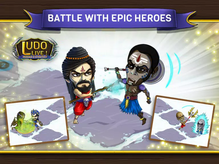 Ludo Live! Heroes & Strategy Captura de pantalla 2