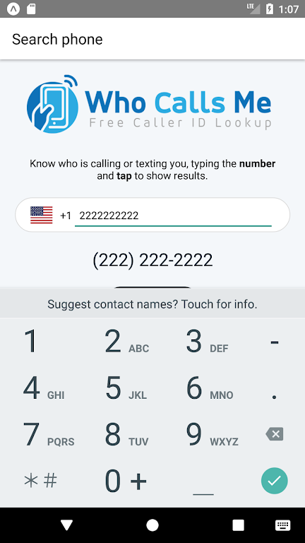 WhoCallsMe Скриншот 1