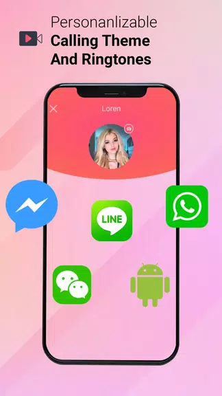 Schermata Fake video call - Prank call 2