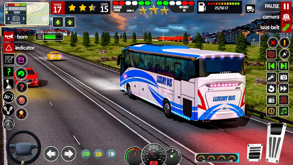 Bus Simulator Travel Bus Games スクリーンショット 1