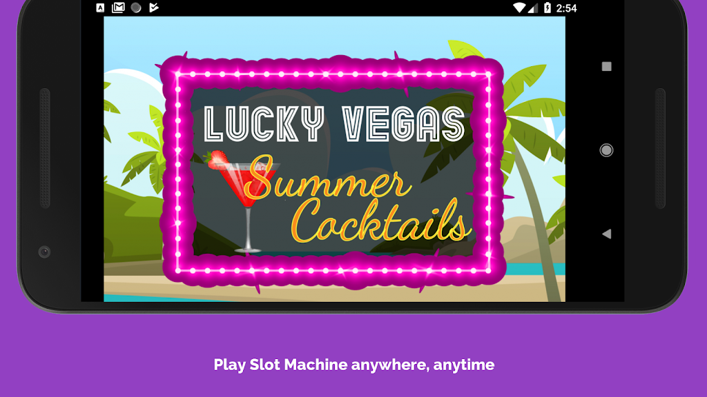 Lucky Vegas - Summer Cocktail Slot Jackpot Machine Schermafbeelding 0