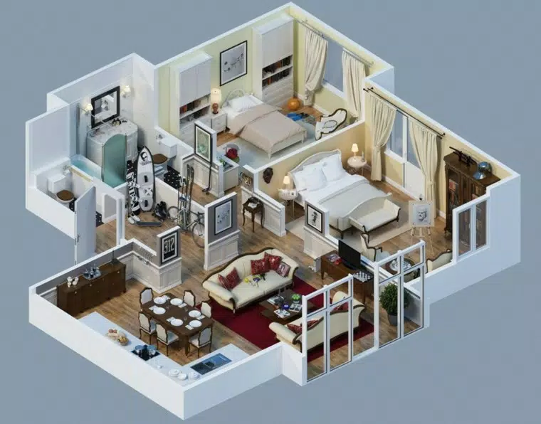 3D House Design ဖန်သားပြင်ဓာတ်ပုံ 2