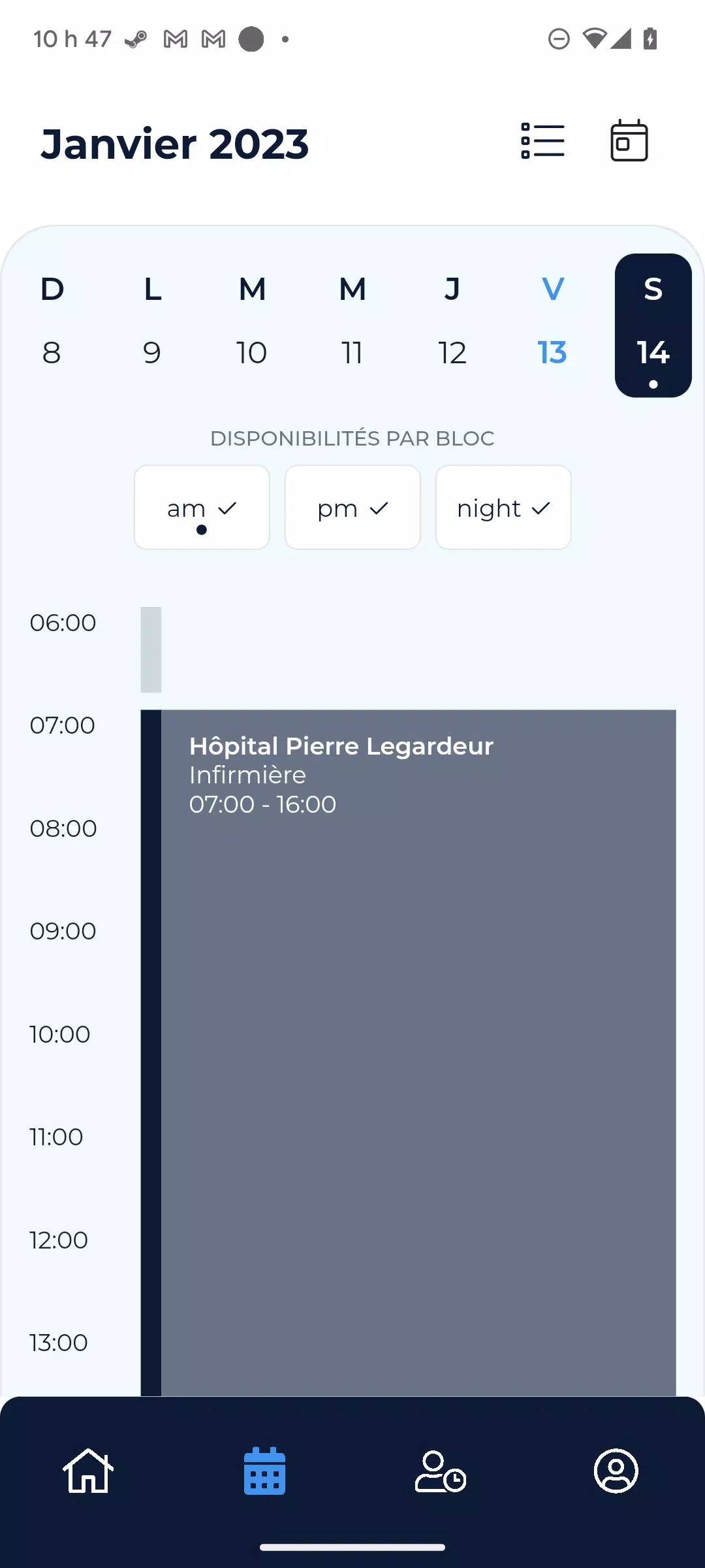 Code Bleu Capture d'écran 1