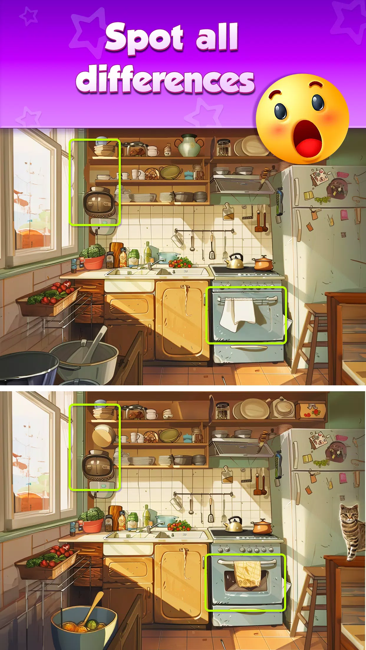 Find 5 Differences Train Brain Скриншот 0