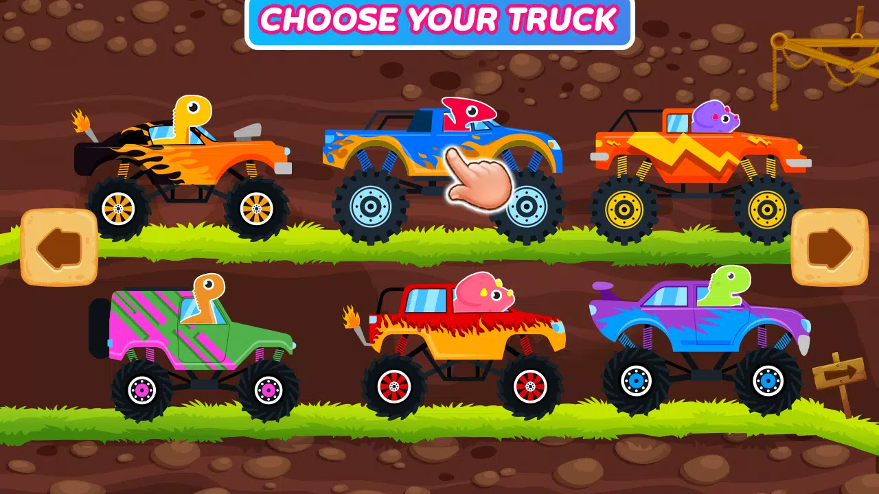 Dinosaurs Trucks Auto Workshop Screenshot 2