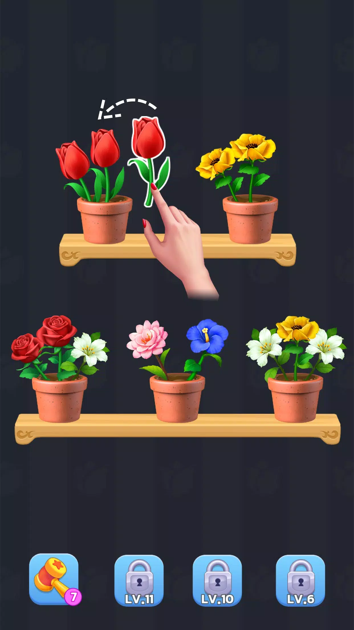 Blossom Sort® - Flower Games Zrzut ekranu 0