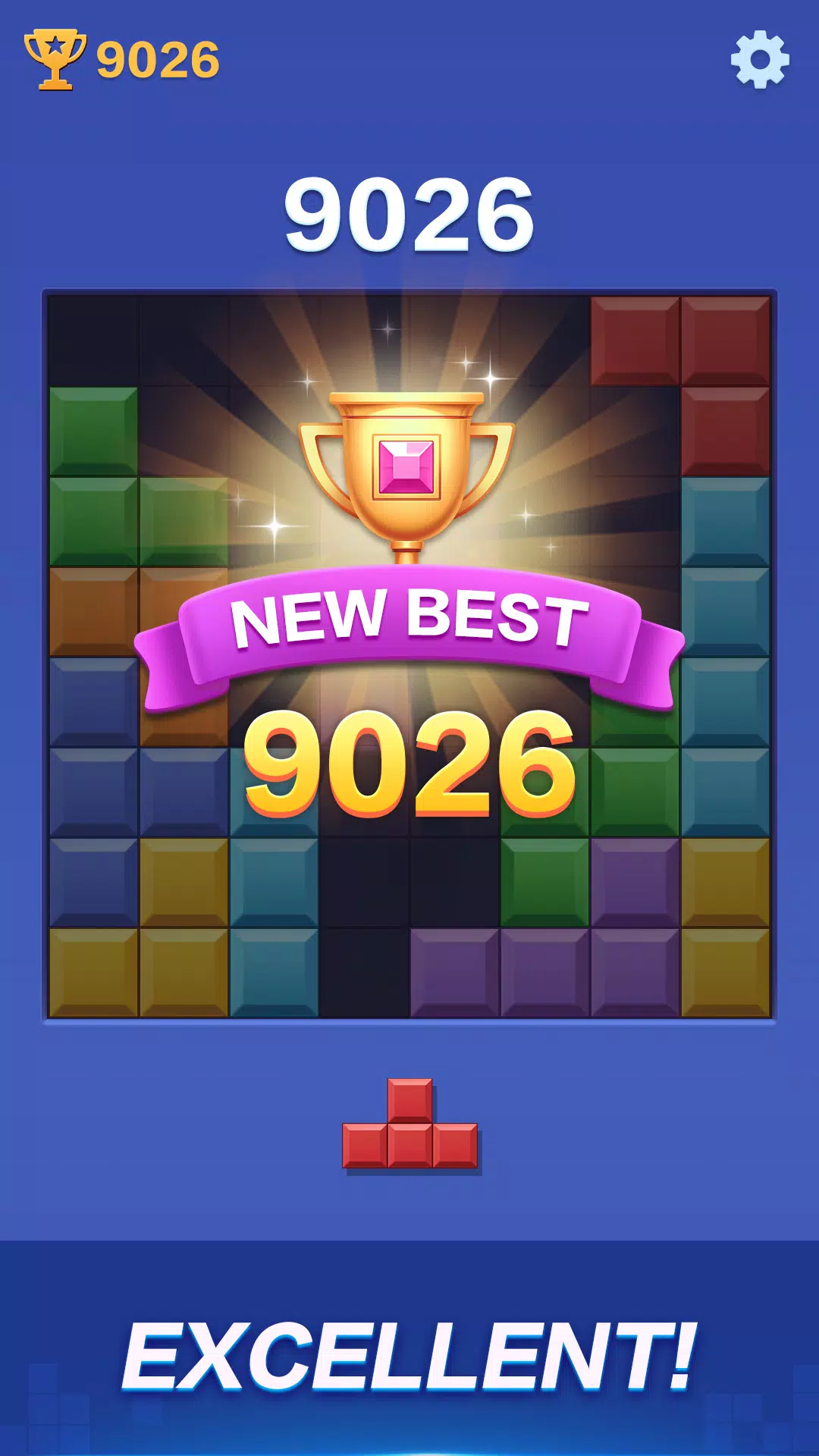 Block Rush - Block Puzzle Game Ảnh chụp màn hình 3