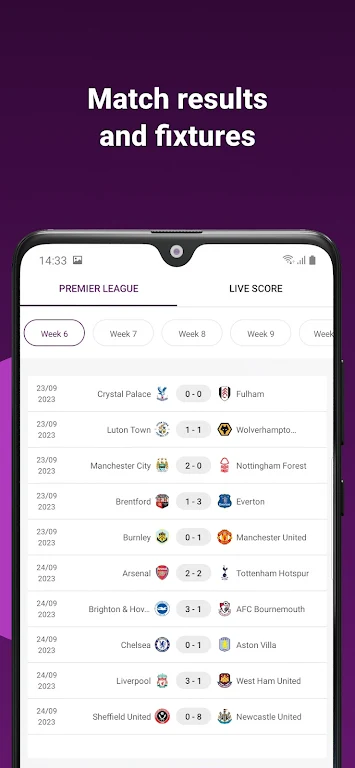 England League by Super Score Ảnh chụp màn hình 1