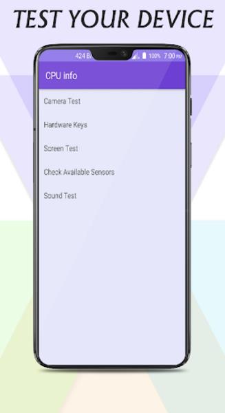 CPU-Z : Device & System info for Android™ ภาพหน้าจอ 2