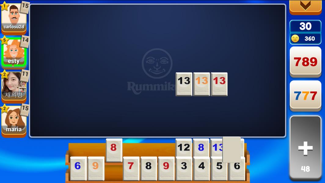 Rummikub スクリーンショット 1