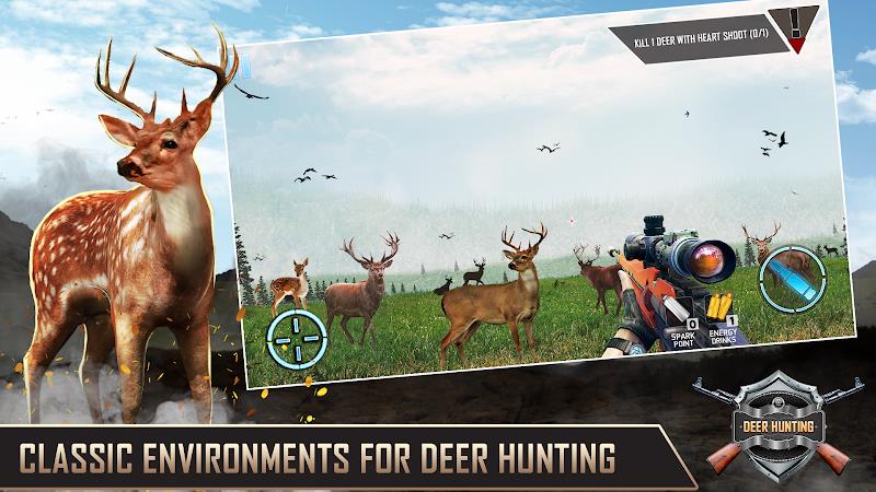 Deer Hunting Simulator Games Zrzut ekranu 2